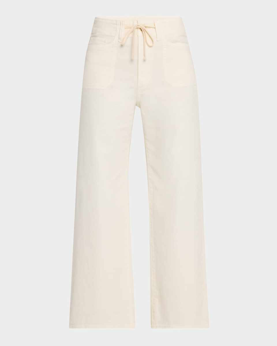 Ari Wide-Leg Tie-Waist Jeans